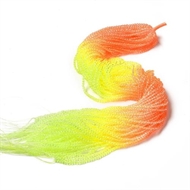 5 strenge facet glasperler. 3 x 2,8 mm.= 1,85 cm. 